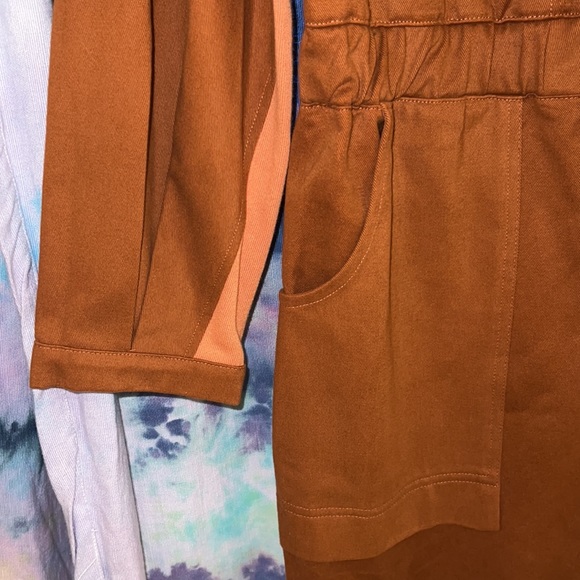 NWOT Lucy Jumpsuit: Terracotta Rose - Eve Gravel - Picture 4 of 6